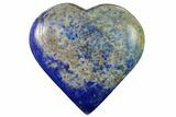 Polished Lapis Lazuli Heart - Pakistan #170955-1
